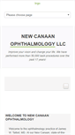 Mobile Screenshot of newcanaanophthalmology.com